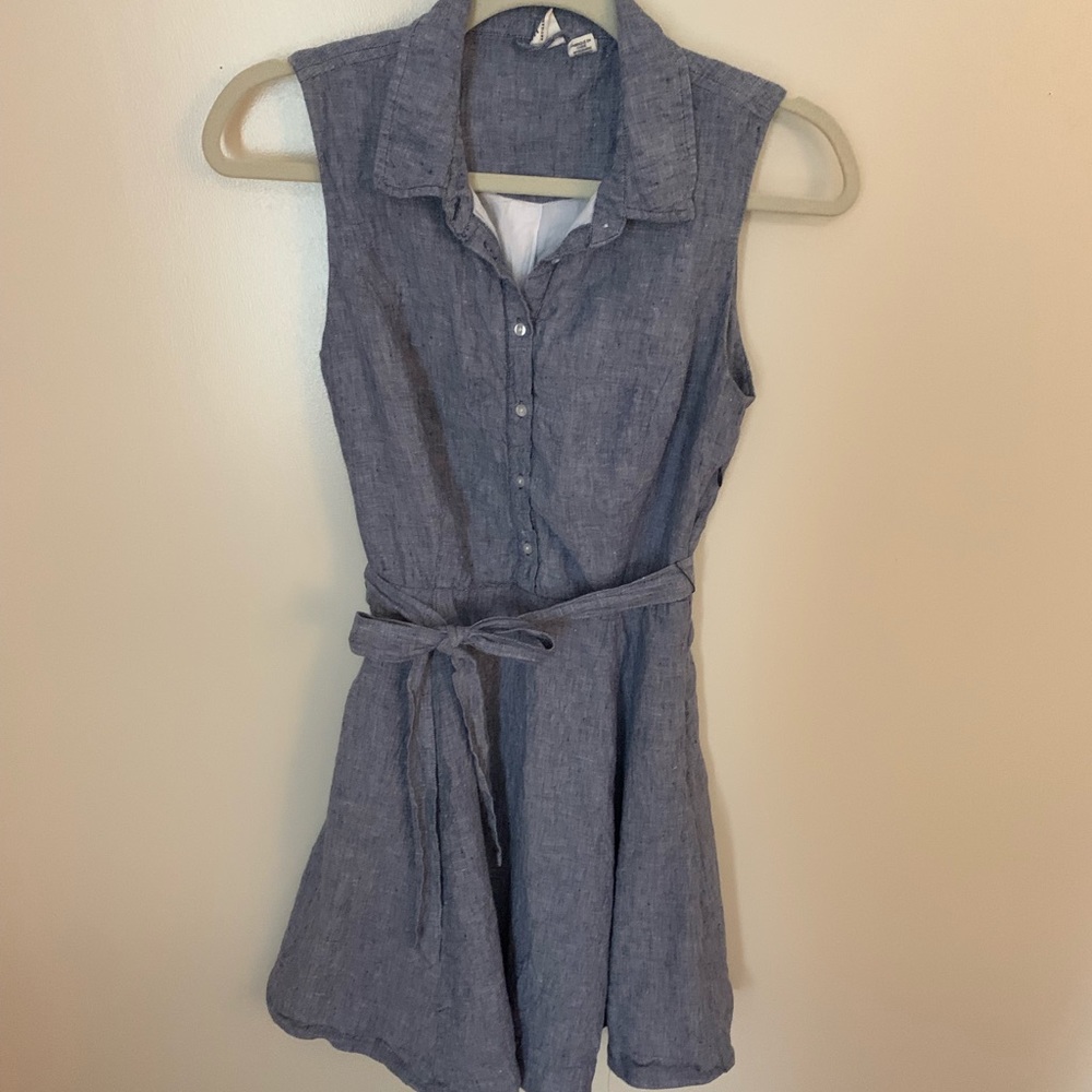 Chambray Fit in Flare Dress